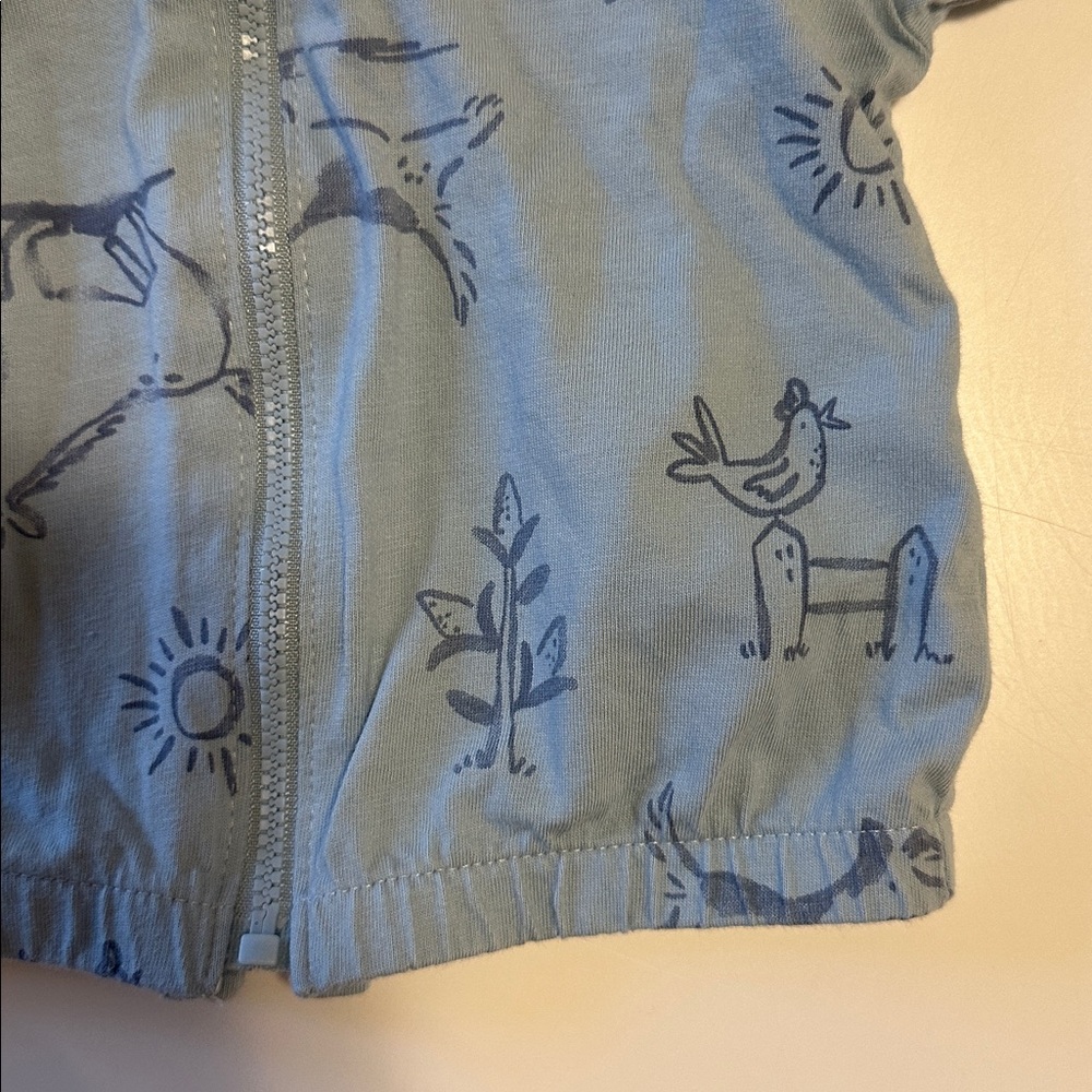 Carter's Gray/Blue Baby Outfit - Picture 7 of 7